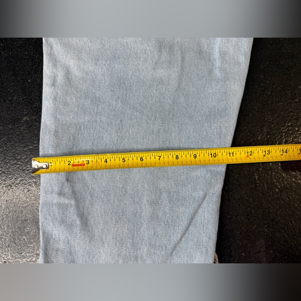 Levi's Light Blue Boyfriend Jeans custom made 30x30 - Picture 9 of 16